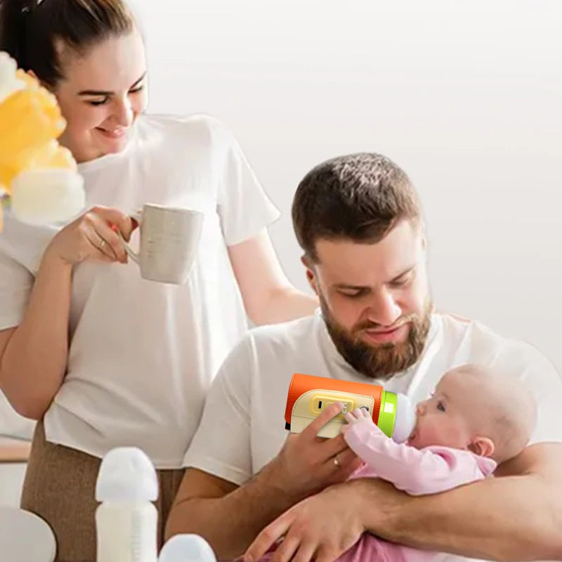 USB Milk Water Warmer Travel Stroller Insulated Bag Baby Nursing Bottle Heater Newborn Infant Portable Bottle Feeding Warmers