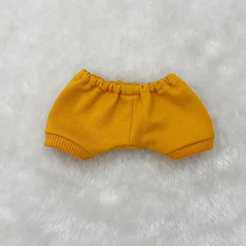 For 10cm Doll Clothes 15cm 20cm Dolls Outfit Hoodie Pants Dolls Accessories Cultivate Hands-on Ability Children's Gift Toys