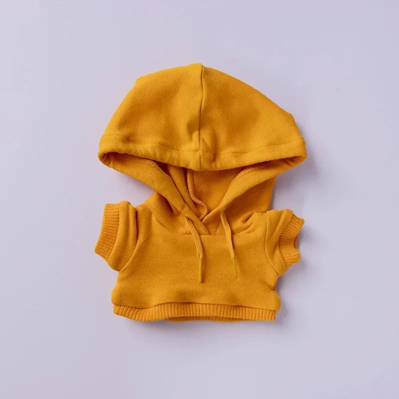 For 10cm Doll Clothes 15cm 20cm Dolls Outfit Hoodie Pants Dolls Accessories Cultivate Hands-on Ability Children's Gift Toys