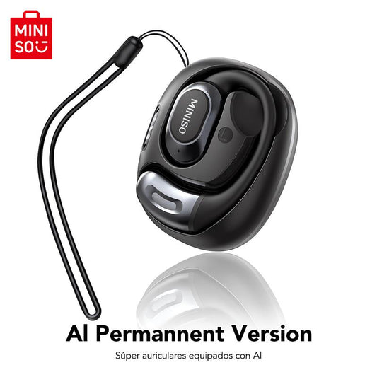 MINISO MS156 AI Headphones True Wireless OWS Earphones Bluetooth 5.4 134 Languages Translation Earbuds Hifi Sound Waterproof Open Ear Headsets with APP