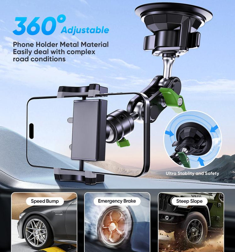 【Tiktokshopbacktoschool】Magic JOHN High Performance Ultra Durable Car Phone Holder Easy Install