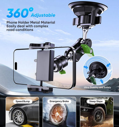 【Tiktokshopbacktoschool】Magic JOHN High Performance Ultra Durable Car Phone Holder Easy Install