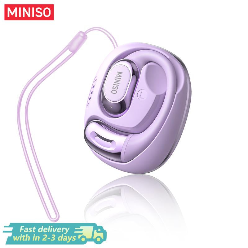 MINISO MS156 AI Headphones True Wireless OWS Earphones Bluetooth 5.4 134 Languages Translation Earbuds Hifi Sound Waterproof Open Ear Headsets with APP