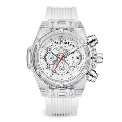 Relojes Hombre Megir 8108 Original Brand Luxury Chronograph Men Wrist Watches Waterproof New Quartz Watch