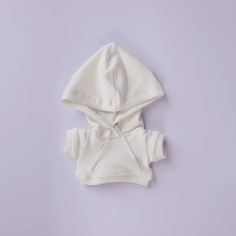 For 10cm Doll Clothes 15cm 20cm Dolls Outfit Hoodie Pants Dolls Accessories Cultivate Hands-on Ability Children's Gift Toys