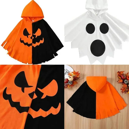 Cosplay Halloween Children Costume Funny Horror Dress Up Girls Ghost Clothes Boys Cartoon Anime Children Witch Cloak Halloween