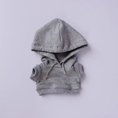 For 10cm Doll Clothes 15cm 20cm Dolls Outfit Hoodie Pants Dolls Accessories Cultivate Hands-on Ability Children's Gift Toys