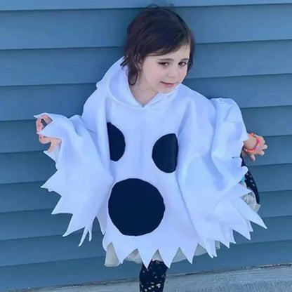 Cosplay Halloween Children Costume Funny Horror Dress Up Girls Ghost Clothes Boys Cartoon Anime Children Witch Cloak Halloween