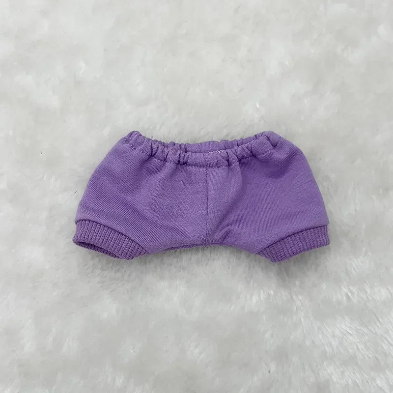 For 10cm Doll Clothes 15cm 20cm Dolls Outfit Hoodie Pants Dolls Accessories Cultivate Hands-on Ability Children's Gift Toys