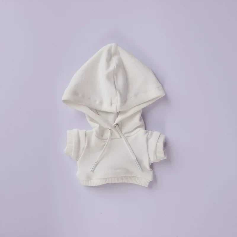 For 10cm Doll Clothes 15cm 20cm Dolls Outfit Hoodie Pants Dolls Accessories Cultivate Hands-on Ability Children's Gift Toys