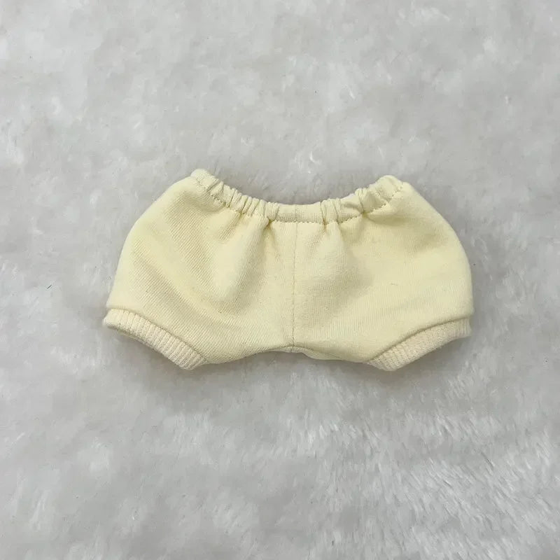 For 10cm Doll Clothes 15cm 20cm Dolls Outfit Hoodie Pants Dolls Accessories Cultivate Hands-on Ability Children's Gift Toys