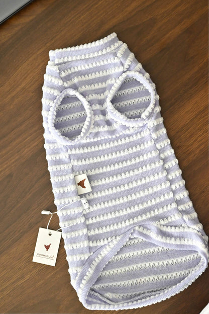 Sphynx Cat Clothes Hairless Cat Clothes Cat Summer Pure Cotton Skin-friendly Close-fitting  Cat Clothing for Small Cats and Dogs