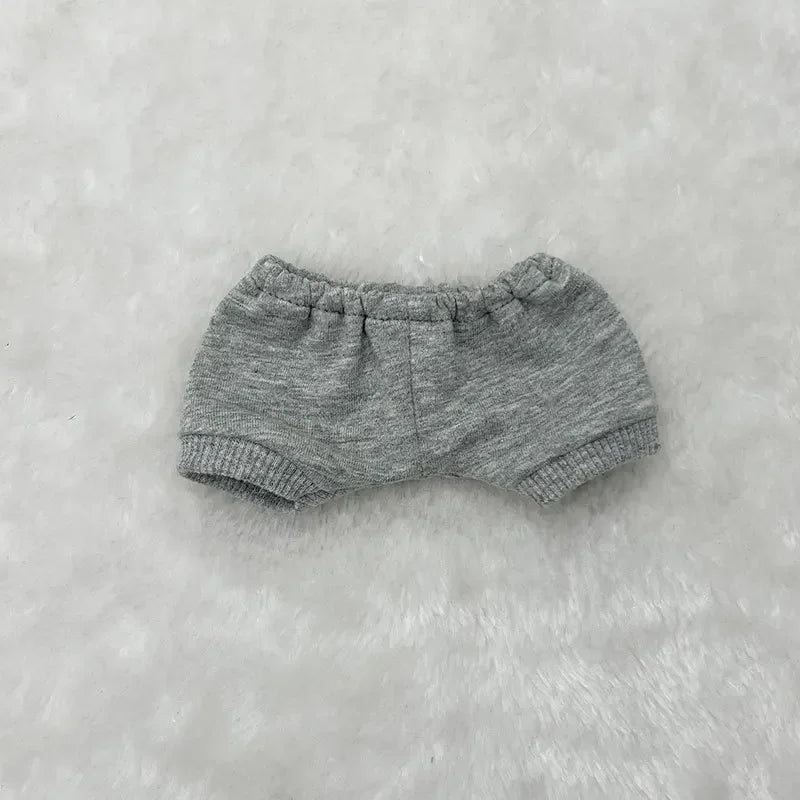 For 10cm Doll Clothes 15cm 20cm Dolls Outfit Hoodie Pants Dolls Accessories Cultivate Hands-on Ability Children's Gift Toys