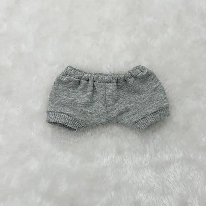 For 10cm Doll Clothes 15cm 20cm Dolls Outfit Hoodie Pants Dolls Accessories Cultivate Hands-on Ability Children's Gift Toys