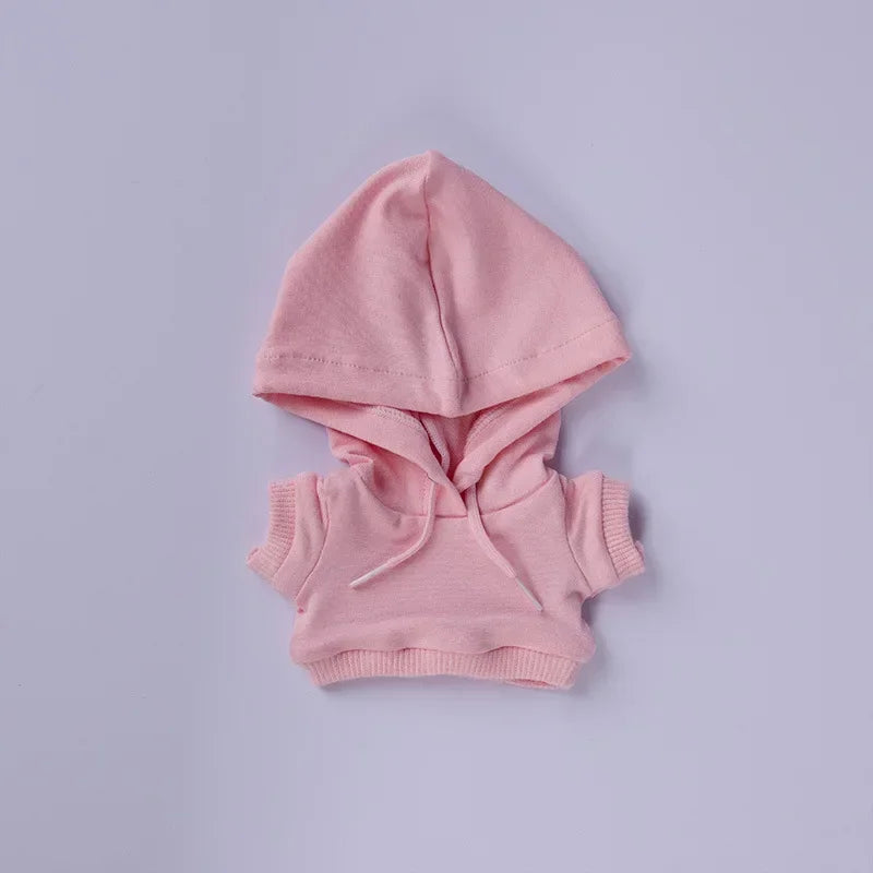 For 10cm Doll Clothes 15cm 20cm Dolls Outfit Hoodie Pants Dolls Accessories Cultivate Hands-on Ability Children's Gift Toys