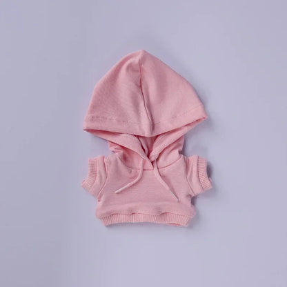 For 10cm Doll Clothes 15cm 20cm Dolls Outfit Hoodie Pants Dolls Accessories Cultivate Hands-on Ability Children's Gift Toys