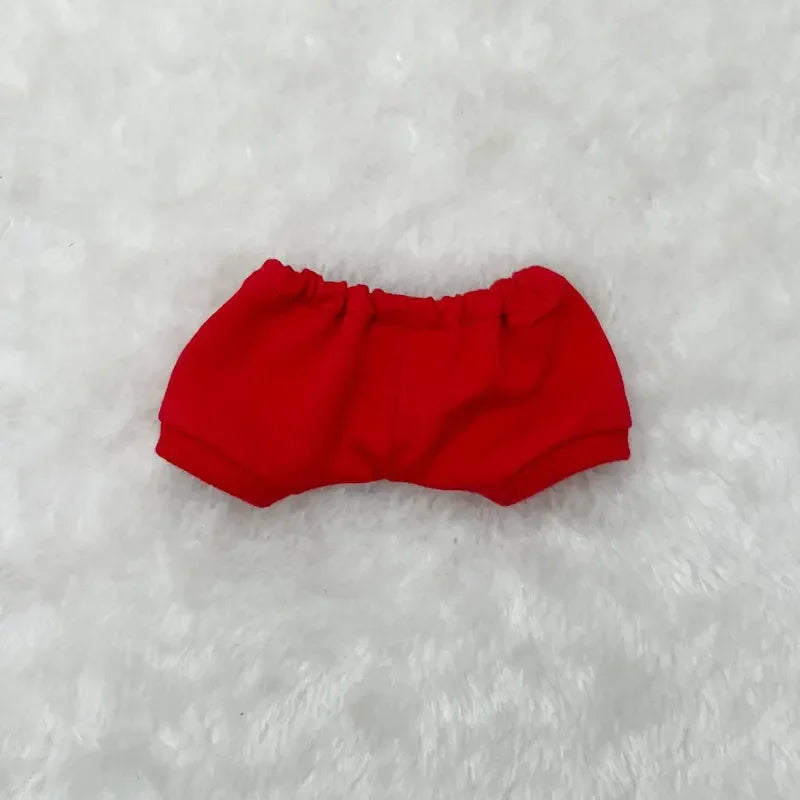 For 10cm Doll Clothes 15cm 20cm Dolls Outfit Hoodie Pants Dolls Accessories Cultivate Hands-on Ability Children's Gift Toys