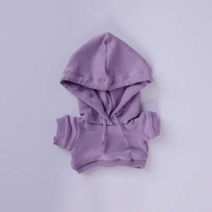 For 10cm Doll Clothes 15cm 20cm Dolls Outfit Hoodie Pants Dolls Accessories Cultivate Hands-on Ability Children's Gift Toys