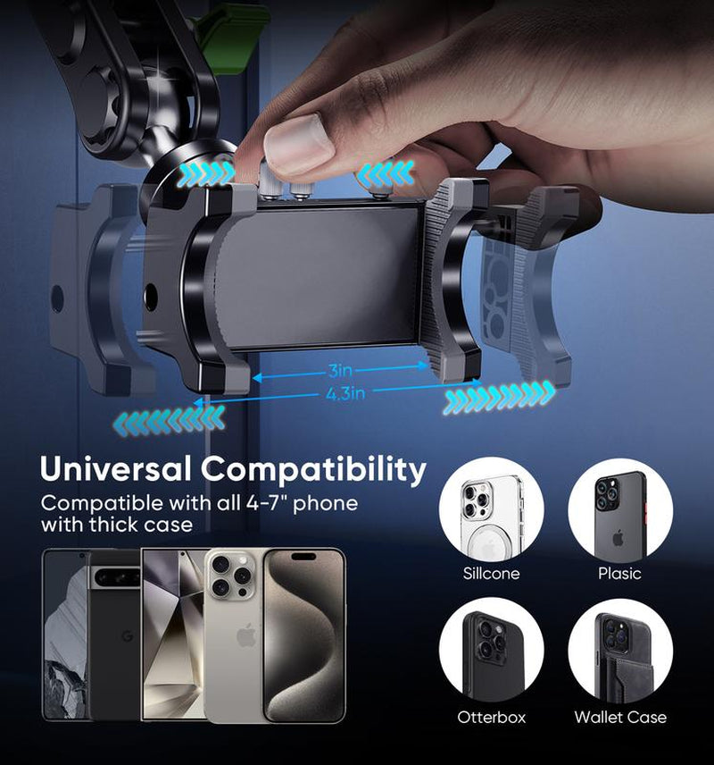 【Tiktokshopbacktoschool】Magic JOHN High Performance Ultra Durable Car Phone Holder Easy Install