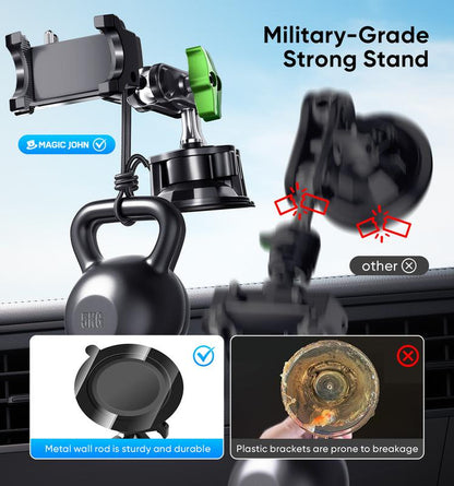 【Tiktokshopbacktoschool】Magic JOHN High Performance Ultra Durable Car Phone Holder Easy Install